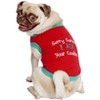 Parisian Pet 'Sorry Santa, I Ate Your Cookies' Christmas Shirt for Pets - Festive Dog & Cat Outfit, Red - 3 of 4