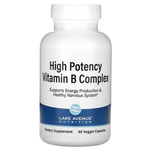 Lake Avenue Nutrition High Potency Vitamin B Complex, 90 Veggie Capsules - 1 of 3
