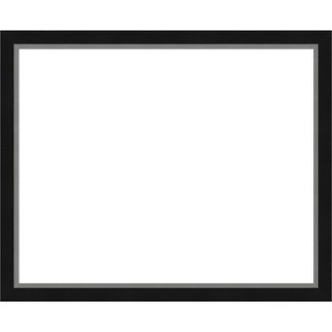 Amanti Art Eva Black Silver Narrow Framed Dry Erase Magnetic Board - 1 of 4