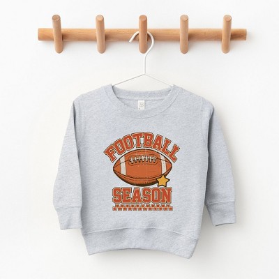 The Juniper Shop Football Season Star Youth Ultra-Soft Graphic Sweatshirt