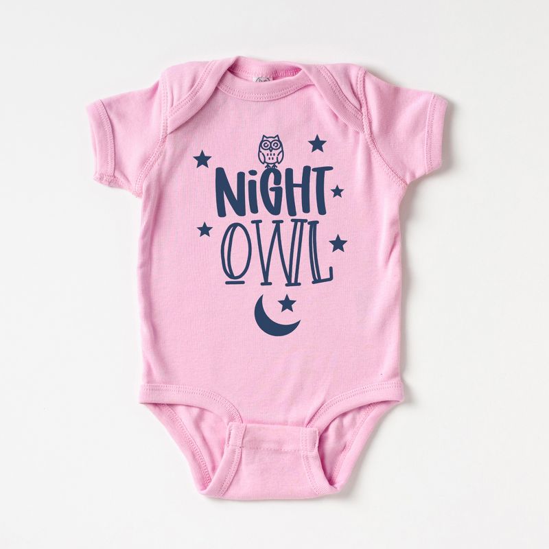 The Juniper Shop Night Owl Baby Bodysuit, 1 of 3