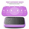 NAYSAYE Vibration Plate Exercise Machine  Full Body for Lymphatic Drainage Shaking Workout Board and Weight Loss, Purple, 20.5"*14.2"*4.5" - 3 of 4
