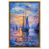 Art Remedy Night Sea Breeze Sailing Wall Art Framed - 4 of 4