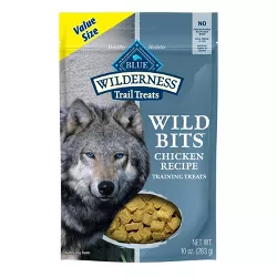 Blue Buffalo Wilderness Trail Treats Wild Bits High Protein Grain-Free Soft-Moist Training Dog Treats Chicken Recipe - 10oz