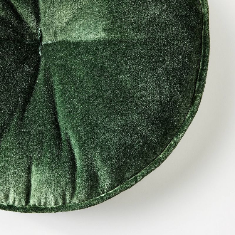 Velvet Round Throw Pillow - Threshold™ designed with Studio McGee, 4 of 8
