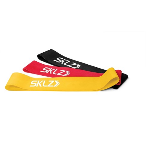 Yellow and black workout bands sale