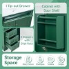 30" Bathroom Vanity With Sink, Bathroom Cabinets Modern With 1 Tip-Out Drawer, 3 Drawers, Door Shelf And Soft Closing Door-Cuddlewood - 3 of 4