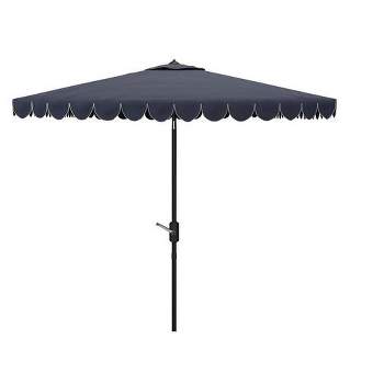 Venice 7.5 Ft Square Crank Patio Outdoor Umbrella  - Safavieh