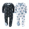 The Peanutshell Blue Elephant 30-Piece Newborn Baby Layette Gift Set in White/Blue, 0-3 Months - 4 of 4