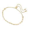 Pure Collection by Ross-Simons 18kt Gold Vermeil Paper Clip Link Bolo Bracelet Size - 3 of 4