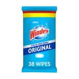 Windex Glass and Surface Pre-Moistened Wipes Original - 38ct