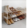 Yamazaki Home - Stackable Shoe Rack (7" H) - Steel - Black - 2 of 4
