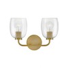Lark Percy 2 - Light Vanity in  Lacquered Brass - 3 of 4