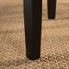 NicBex Saddle Bar Stools Set of 2, Fashion Wooden Faux Leather Counter Stool Chair with Nailhead Trim for Bar, Kitchen - 3 of 4