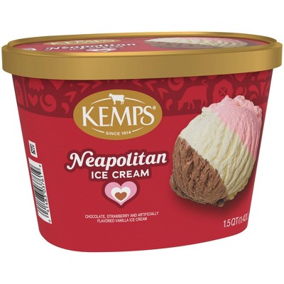 Kemps Neapolitan Ice Cream - 48 fl oz