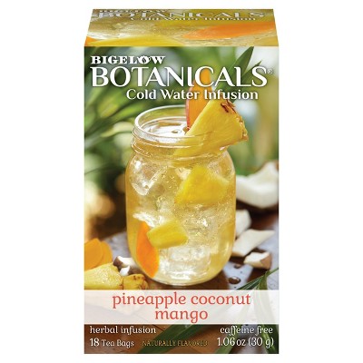 Bigelow Pineapple Coconut Mango Cold Water Infusion case of 6/18
