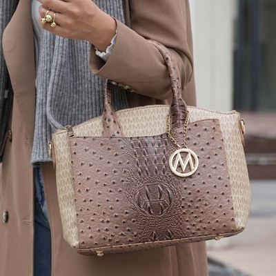 MKF Collection Collins Vegan Leather Handbag Women’s Tote Bag by Mia K - Red — фото 3