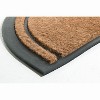 Imports Decor Half Round Rubber Back Coir Doormat, York, 20-Inch by 32-Inch - 2 of 2