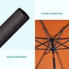 Sonkuki 9 FT Outdoor Patio Umbrella Market Table Umbrella With a Crank for Garden, Deck and Pool - 4 of 4