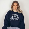 Simply Sage Market Women's Graphic Sweatshirt Football Is My Favorite Season - 2 of 3