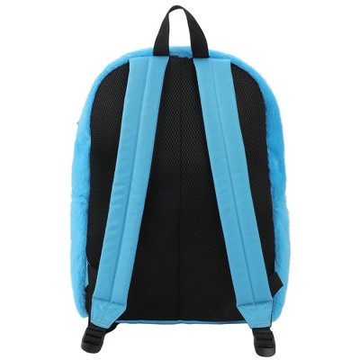 Sesame Street Cookie Monster 17" Blue Backpack — фото 6