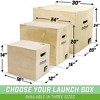 GoSports Fitness Launch Box 3-in-1 Adjustable Height Wood Plyo Jump Box for Exercises of All Skill Levels - 4 of 4