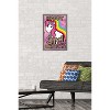 Trends International Ellie Ripberger Unicorn - Happy 3rd Birthday Framed Wall Poster Prints - 2 of 4