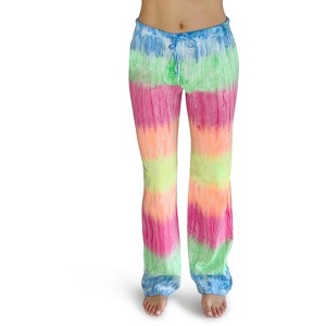 Just Love 100% Cotton Jersey Women Pajama Pants Sleepwear |Tie Dye Womens PJs - 1 of 3