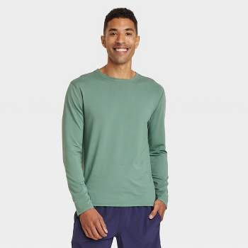 Men's Textured Fleece Hoodie - All In Motion™ North Green Xl : Target