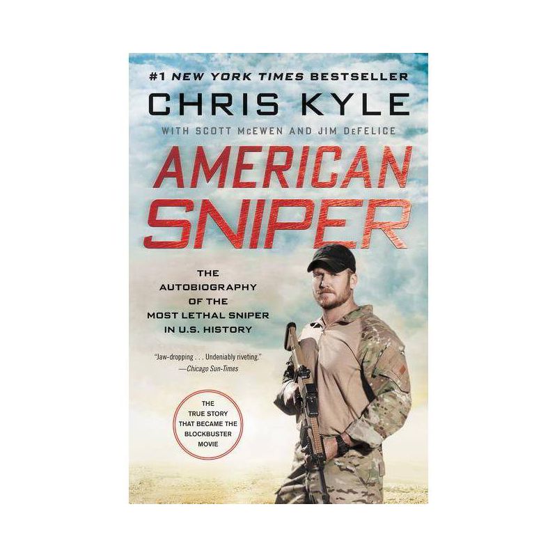 American Sniper - by  Chris Kyle & Scott McEwen & Jim DeFelice (Paperback), 1 of 2