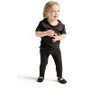 Capezio Girl's Hanami Canvas Ballet Shoe - Child | Black - 3 of 4