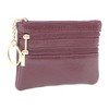 Unique Bargains Three Zipper Pocket With Pattern Coin Purse Wallet 1 Pc - 3 of 4