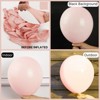 PartyWoo Balloons Light Pink Pastel Baby Pale Blush 12 Inch 50 pcs - 2 of 4