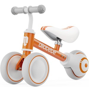 Allobebe 3-Wheel Baby Balance Bike with Adjustable Seat, Blue - 1 of 4