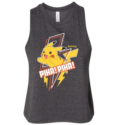 Women's - Pokémon - Pika! Pika! Graphic Racerback Tank