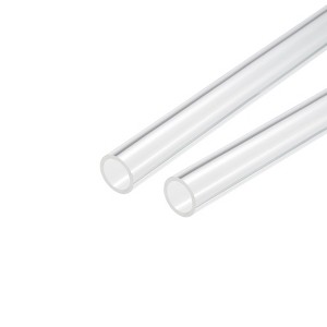 Unique Bargains Lamp Lantern Water Cooling System Acrylic Rigid Round Tubes 2 Pcs 10" - 1 of 4