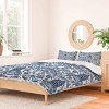 Deny Designs 3pc King Britt Mills Design Coastal Chinoiserie Duvet and Sham Set - 2 of 4