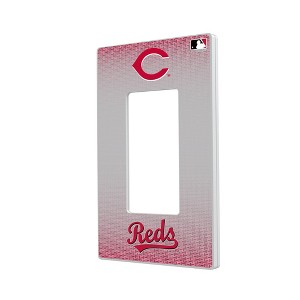 MLB National League Teams Linen Hidden-Screw Light Switch Plate for Single Rocker - 1 of 4