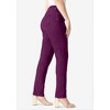 Roaman's Women's Plus Size Petite Iconic Straight Leg Jean - 4 of 4