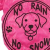 SUSSEXHOME Pets Dog Raincoat with Hood - Full Coverage Dog Rain Jacket with Fleece Lining - 3 of 4