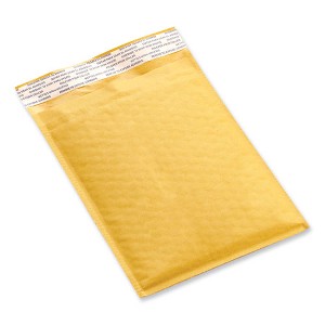 Universal Peel Seal Strip Cushioned Mailer, #5, Extension Flap, Self-Adhesive Closure, 10.5 x 16, 25/Carton - 1 of 4