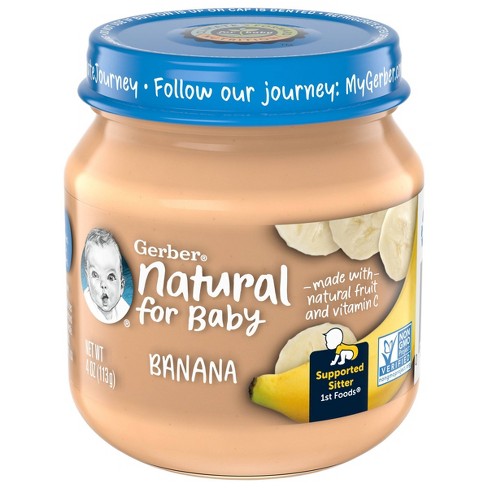 Gerber baby food 1st hot sale stage