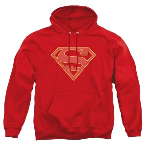 Supergirl Logo Adult Pull-Over Hoodie - 1 of 4