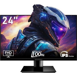 24 Inch Monitor FHD 100Hz, HDMI VGA Computer Monitor 1080P - 1 of 4