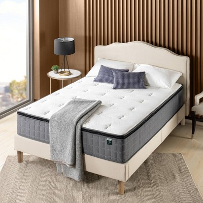 Zinus Euro Box Top 12" Cooling Hybrid Mattress