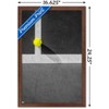 Trends International Joseph S Giacalone - Yellow On The Line Framed Wall Poster Prints - 3 of 4