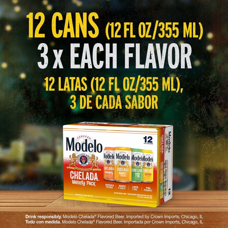 Modelo Chelada Variety - 12pk/12 fl oz Cans, 6 of 11