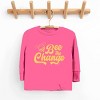 The Juniper Shop SmileyWorld Bee the Change Youth Long Sleeve Tee - 2 of 4