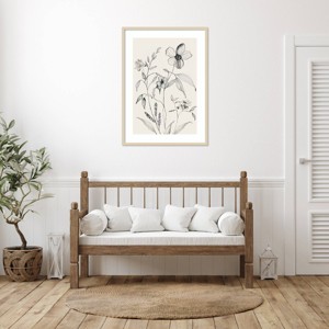 Amanti Art Petal Harmony I by Asia Jensen Wood Framed Wall Art Print - 1 of 4