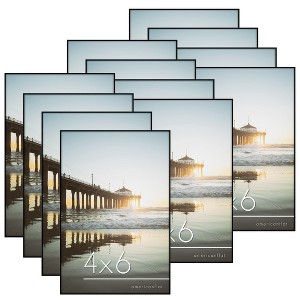 Americanflat Front Loading Picture Frame with shatter-resistant glass - Available in a variety of sizes - 1 of 4